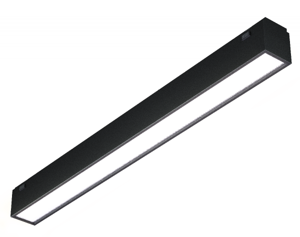 Трековый магнитный светильник iLedex Vision 4825-038-L293-12W-110DG-4000K-BK