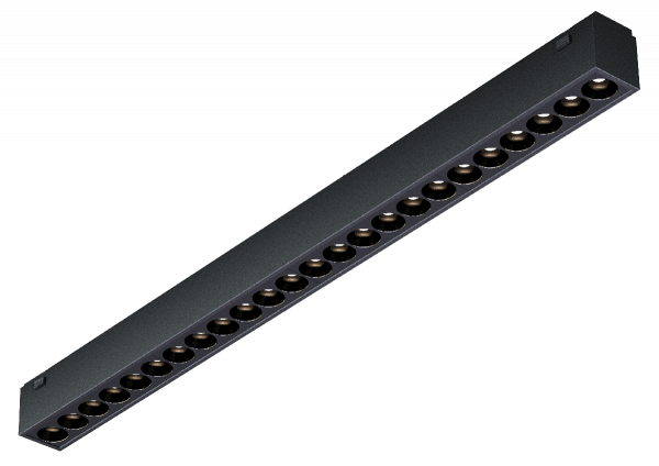 Трековый магнитный светильник iLedex Vision 4825-039-L389-24W-36DG-3000K-BK