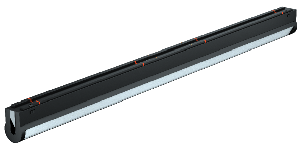 Трековый магнитный светильник iLedex Vision SMART 4825-040-L305-12W-110DG-BK