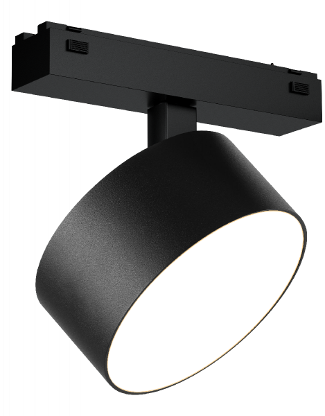 Трековый магнитный светильник iLedex Vision 4825-047-D120-15W-110DG-3000K-BK