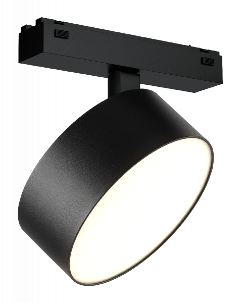 Трековый магнитный светильник iLedex Vision 4825-047-D140-20W-110DG-3000K-BK