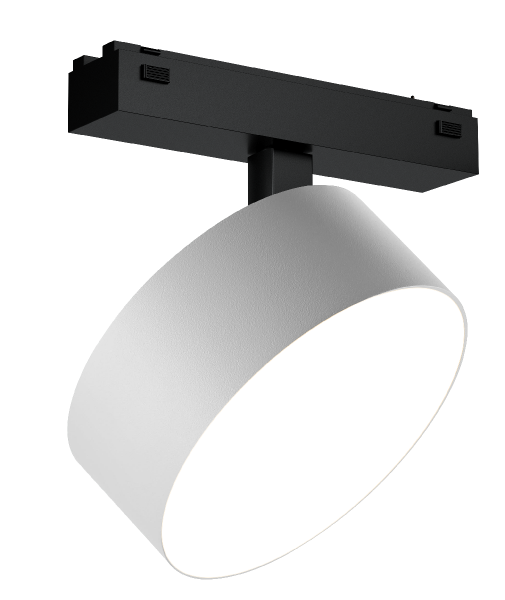 Трековый магнитный светильник iLedex Vision 4825-047-D140-20W-110DG-4000K-WH