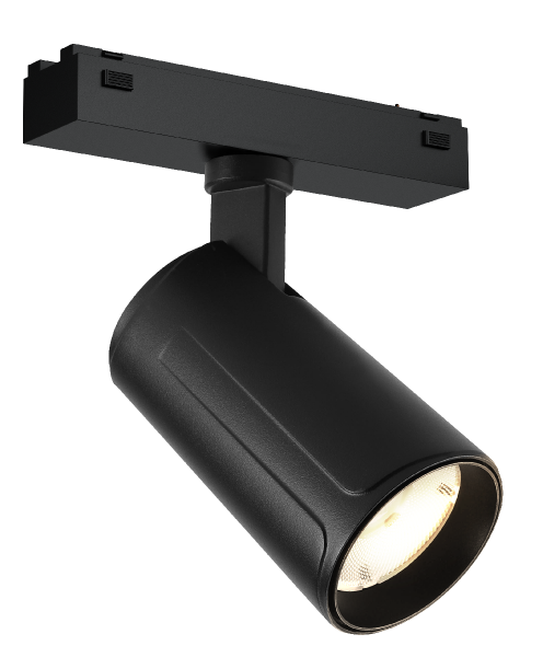 Трековый магнитный светильник iLedex Vision 4825-048-D60-10W-36DG-3000K-BK