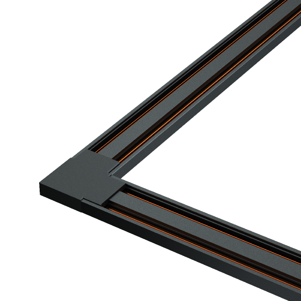 Коннектор питания угловой iLedex Vision POWER CONNECT 4825-L-TYPE - BK