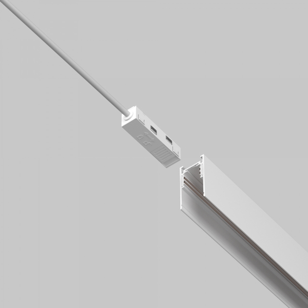 Ввод питания Maytoni Technical Magnetic track system Exility Accessories for tracks Exility TRA034B-42W-1