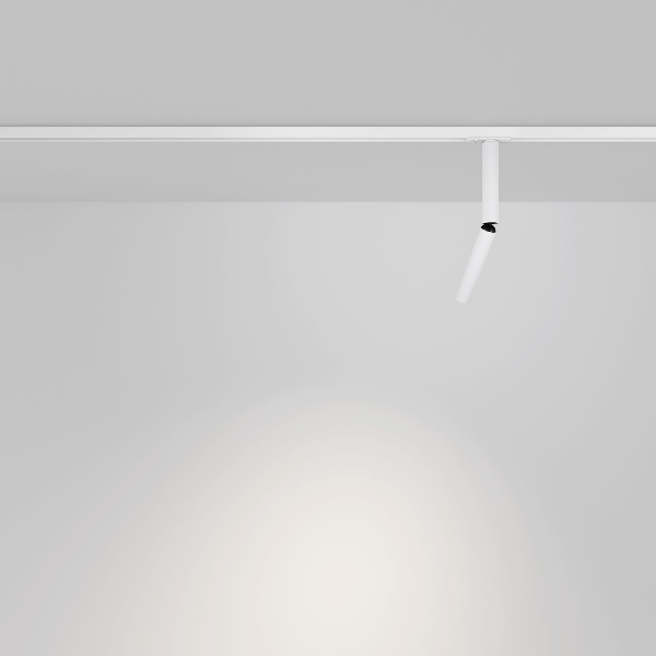 Трековый однофазный светильник Maytoni Focus T TR142-1-6W3K-W