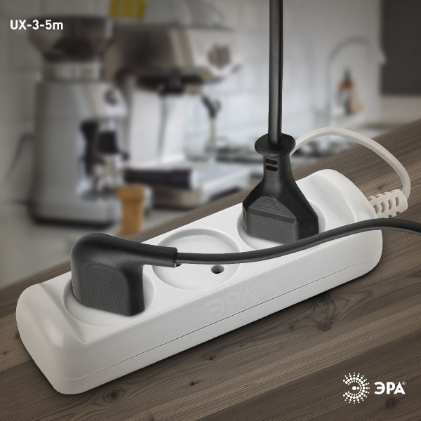 Удлинитель электрический Эра UX-3-5m Б0035749