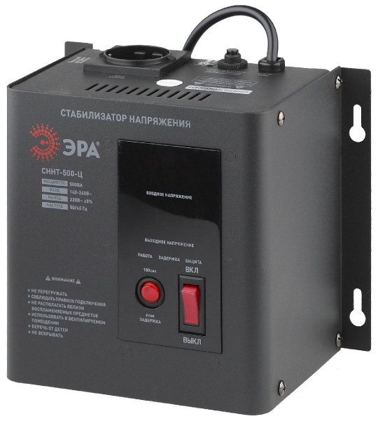 Стабилизатор напряжения настенный Эра СННТ-500-Ц Б0020165