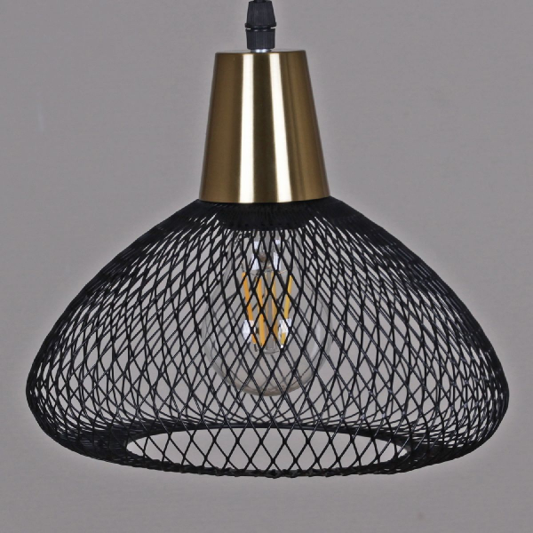 Подвесной светильник Reluce 03204-3.9-01 BK+COPPER