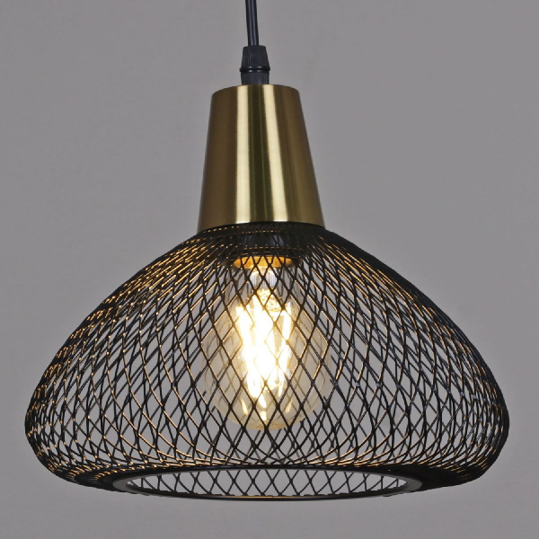 Подвесной светильник Reluce 03204-3.9-03 BK+COPPER