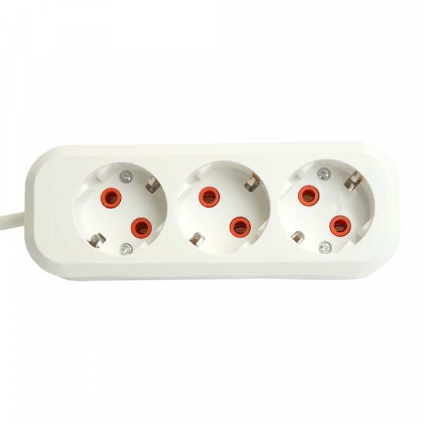 Удлинитель трехместный Stekker Home 49348