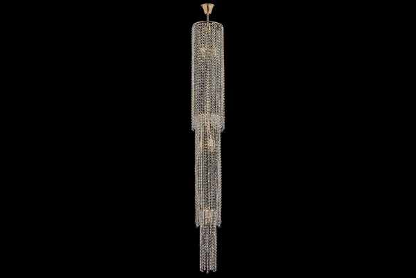 Каскадная люстра Arti Lampadari Stella Gold Stella E 1.3.20.105 G
