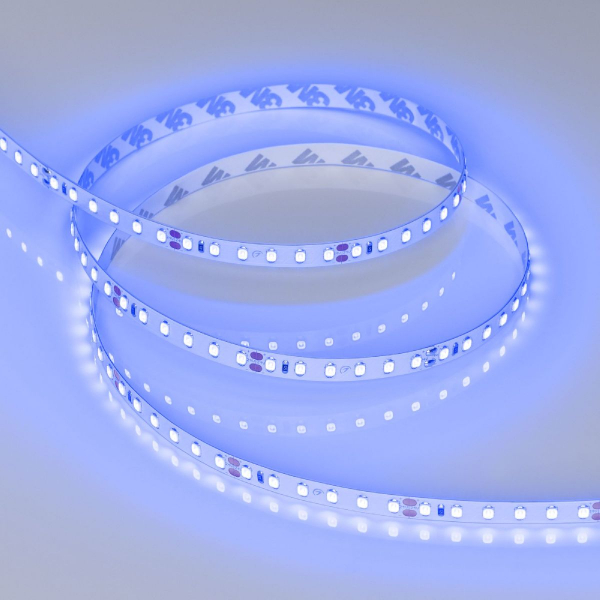 Светодиодная лента Arlight RT-A120-8mm 24V Blue (9.6 W/m, IP20, 2835, 5m) 008783(3)