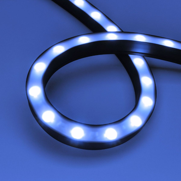 Грейзер Arlight DMX THOR-3D-F24-25x27mm 24V RGBW-Day4000 (24 W/m, IP65, 1m, wire x2) 045265