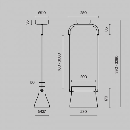 Maytoni MOD170PL-L8BS3K