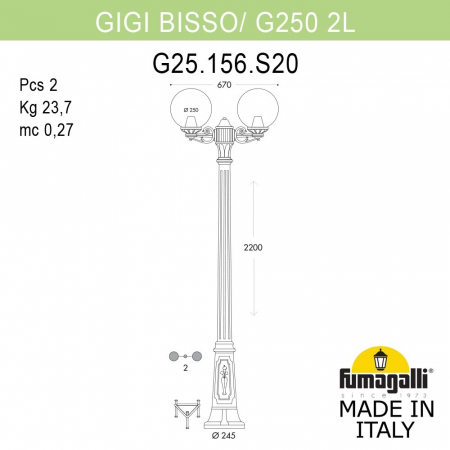 Fumagalli G25.156.S20.WYF1R