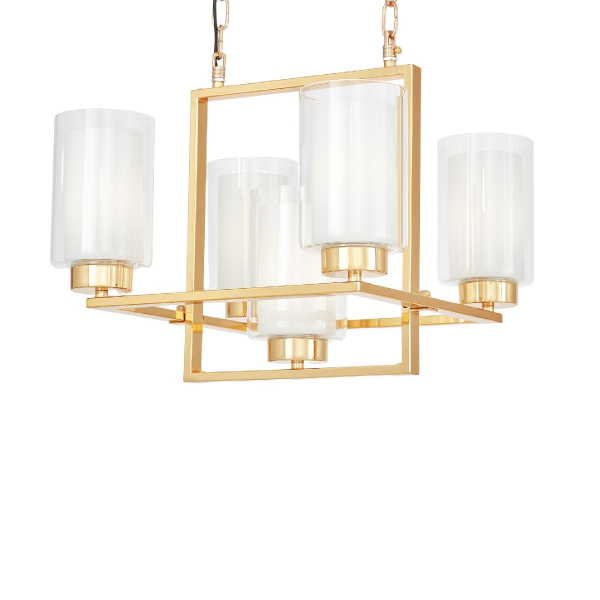 Подвесная люстра Lumina Deco Lino LDP 1239-5 F.GD