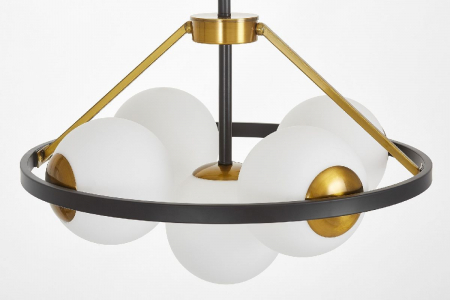 Lumina Deco LDP 8034-5 BK+WT