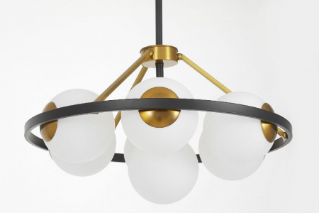 Lumina Deco LDP 8034-7 BK+WT