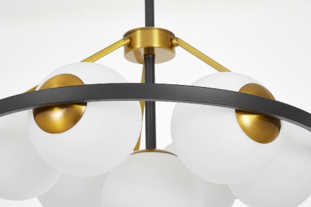 Lumina Deco LDP 8034-7 BK+WT