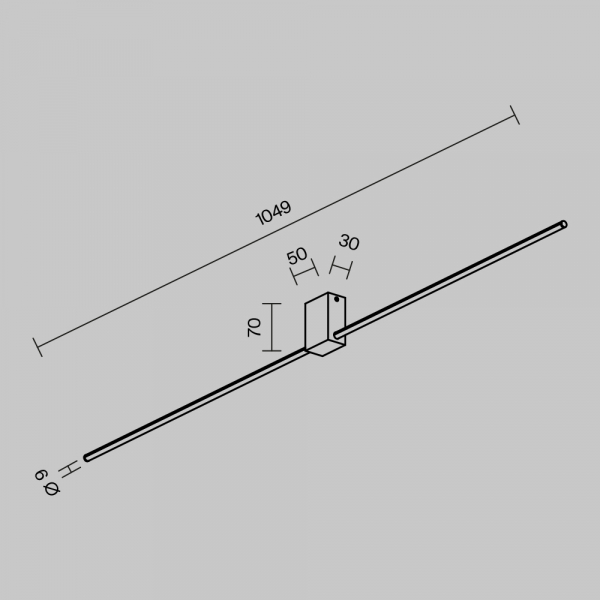 Настенный светильник Maytoni Pars C071WL-L12B3K