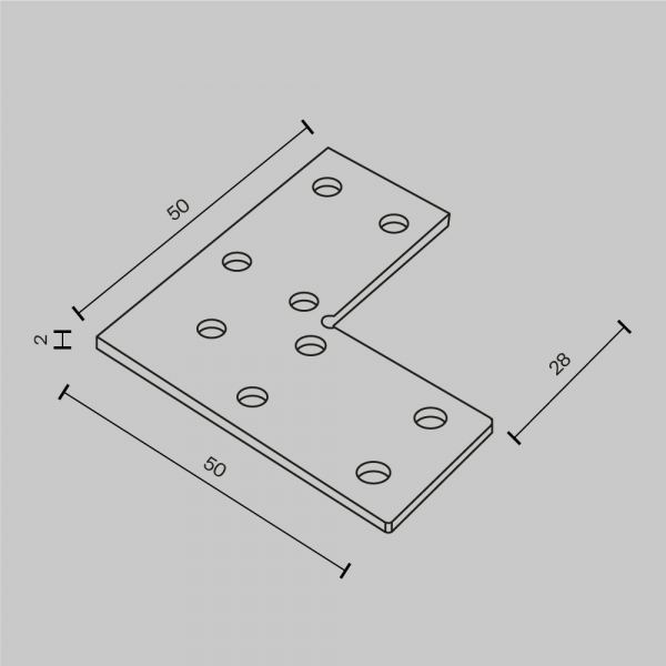 Соединитель угловой для накладного шинопровода Maytoni Technical Magnetic track system Exility Accessories for tracks Exility TRA034CL-21