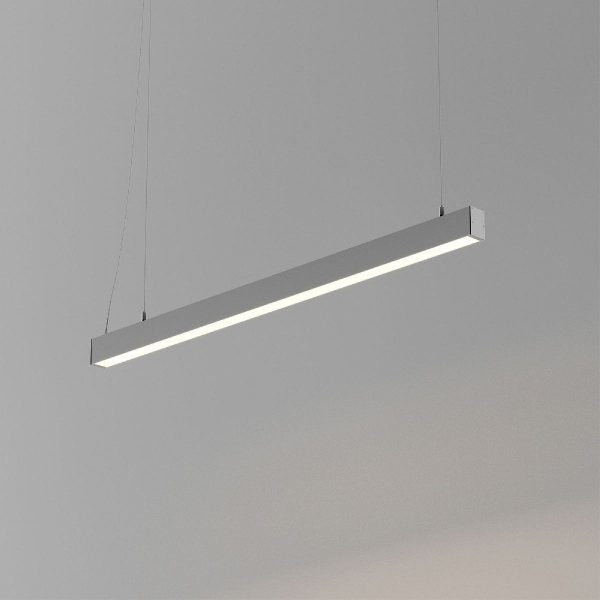 Линейный подвесной светильник Arlight SP-LINE-HANG-4970-L970-41W Day4000 (RAL9006, 120 deg, 230V) 049577