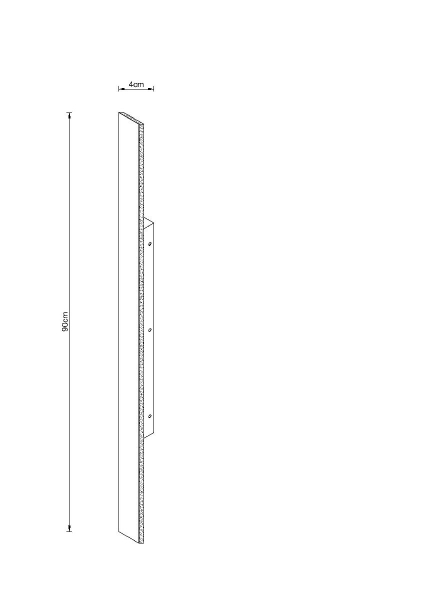 Архитектурный светильник Arte Lamp Tejat A5424AL-1BK