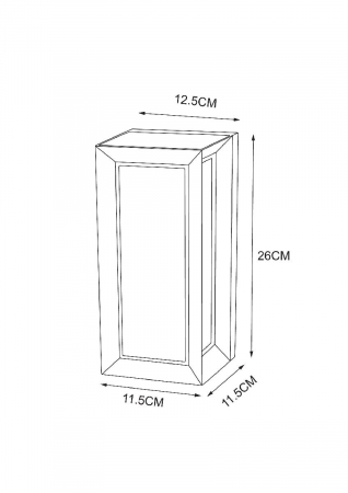 Arte Lamp A8112AL-1BK