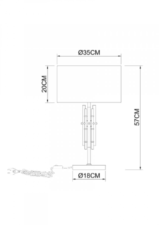 Arte Lamp A4097LT-1CC