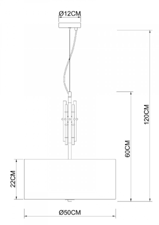 Arte Lamp A4097SP-5CC