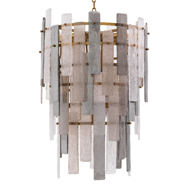 Подвесная люстра DeLight Collection Greyson KG1581P-10 brass