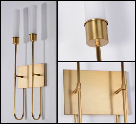 Delight Collection BRWL7035 antique brass