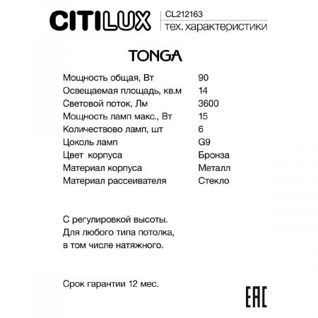Citilux CL212163