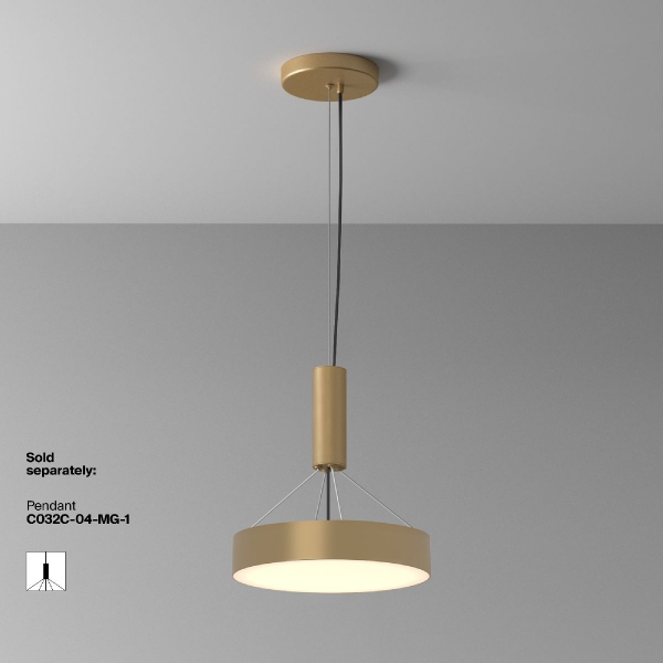 Потолочный светильник Maytoni Zon C032CL-36W3K-RD-MG