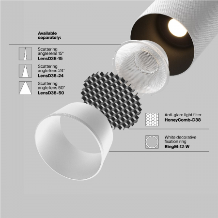 Maytoni TR097-2-12W4K-M-BW