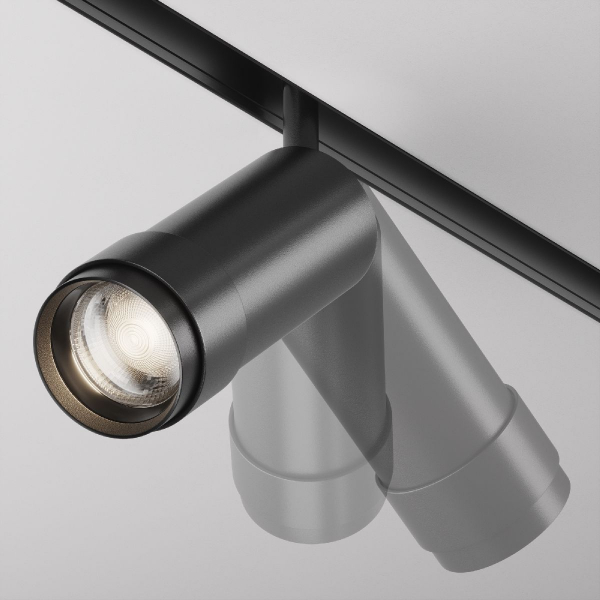 Трековый магнитный светильник Maytoni Focus Zoom TR212-1-12WTW-DD-Z-B