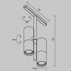 Maytoni TR005-4-2X12W-DS-B