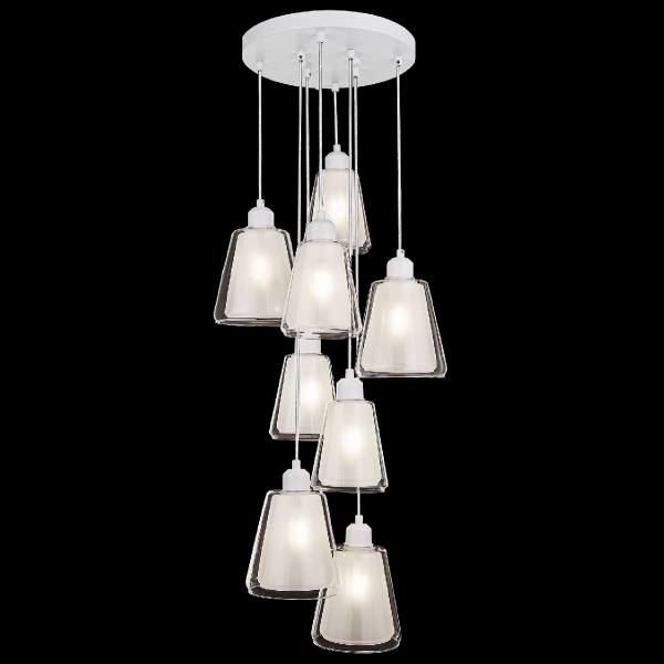 Каскадная люстра 33 Идеи PND180.08.01.001.WH-M38TR