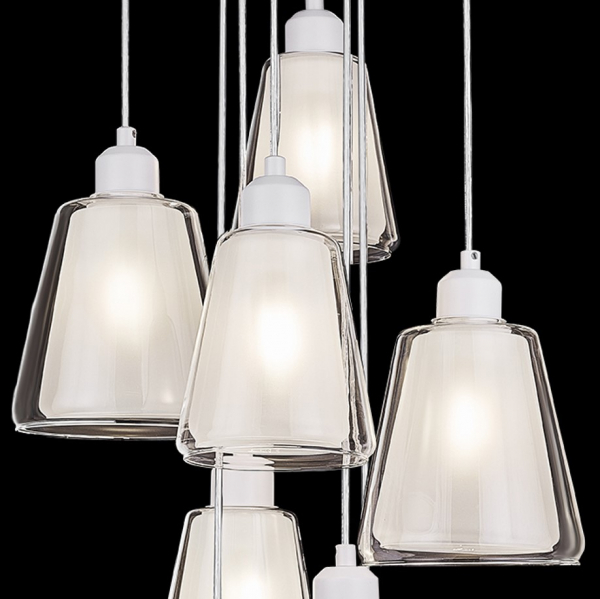 Каскадная люстра 33 Идеи PND180.08.01.001.WH-M38TR