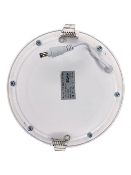 Встраиваемый светильник Elvan VLS-102R-12W-NH-Wh