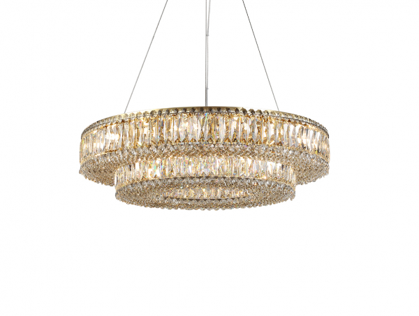 Подвесная люстра Newport 8450+28/S gold М0070079