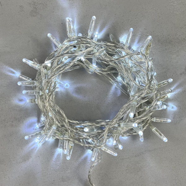 Гирлянда Нить с колпачком Laitcom (LTC) PST100BLWCAP-10-1W