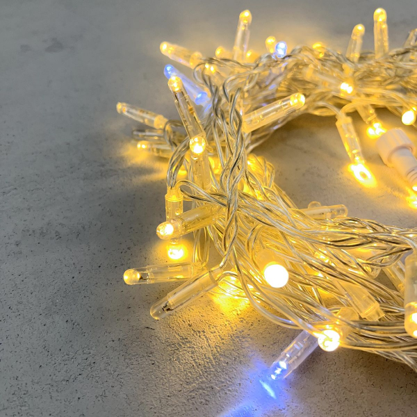 Гирлянда Нить с колпачком Laitcom (LTC) PST100BLWCAP-10-1WW