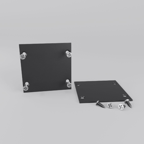 Комплект заглушек для радиусного профиля (2 шт.) Maytoni Led strip ALM-3535R-EC