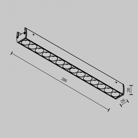 Maytoni TR162-1-12W3K-M-B