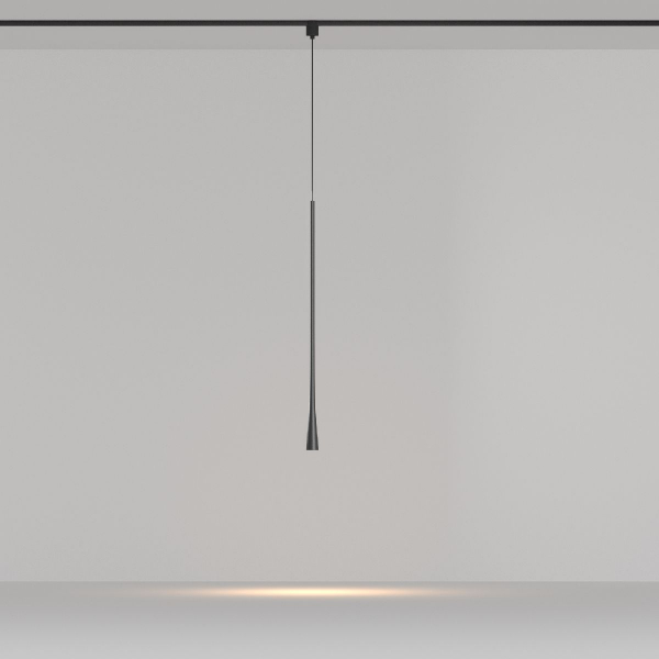 Трековый подвесной магнитный светильник Maytoni Waist TR168-1-7W3K-M-B