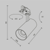 Maytoni TR197-3-20WCCT-M-W