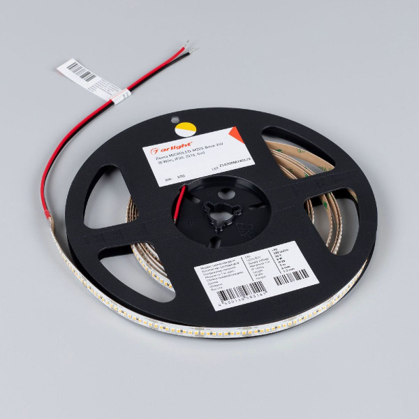 Светодиодная лента Arlight MICROLED-M320-8mm 24V Day5000 (8 W/m, IP20, 2216, 5m) 047862