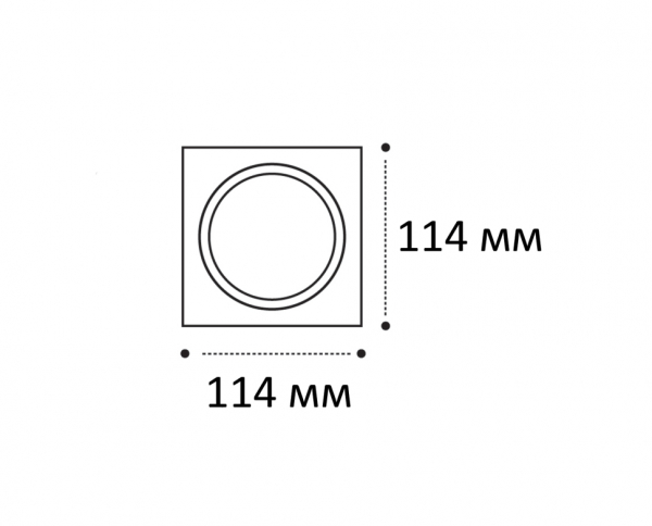 Одинарная рамка Italline IT08-8033 white